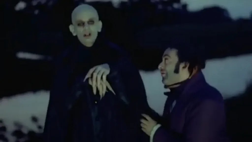 Drácula y Renfield. Nosferatu, 1979.