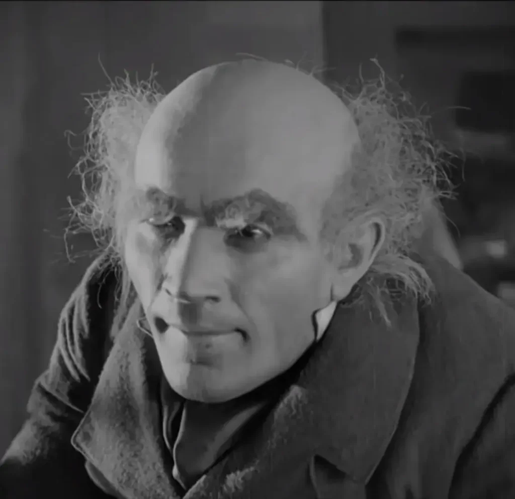 El sirviente Knock en Nosferatu, 1922.
